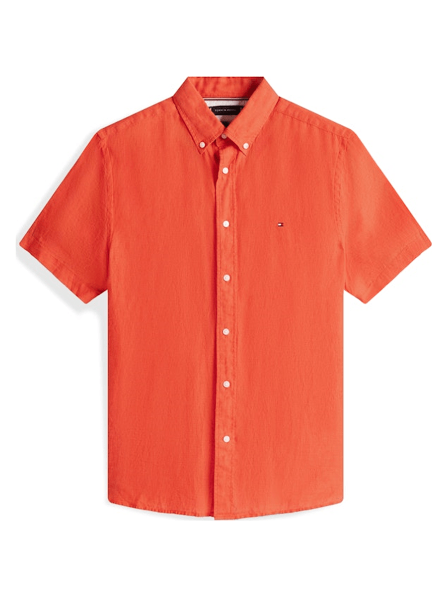 Tommy Hilfiger Kortærmede skjorter mw0mw35207-scx_M - Bygholm Menswear